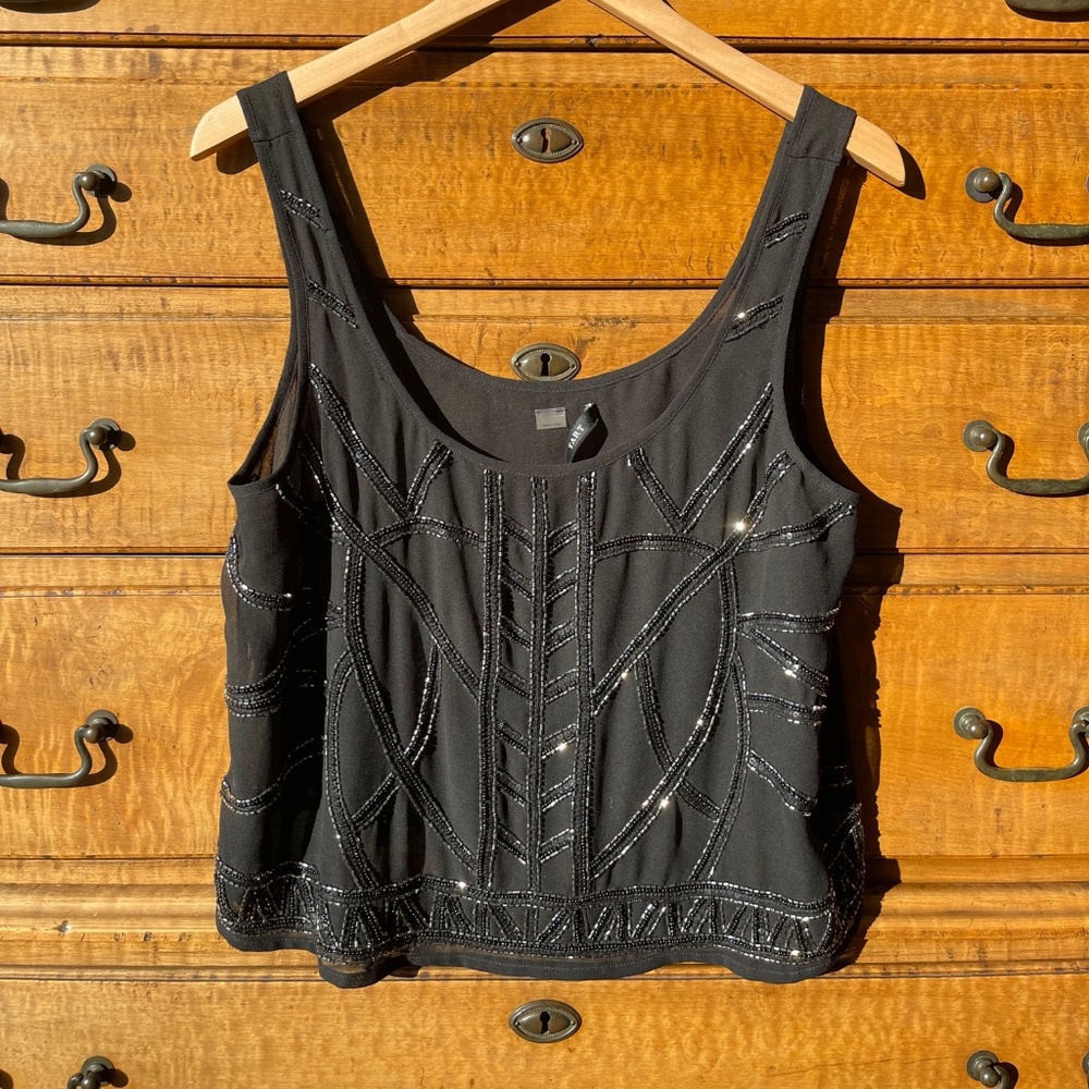 Tart Top with Sequin Detail